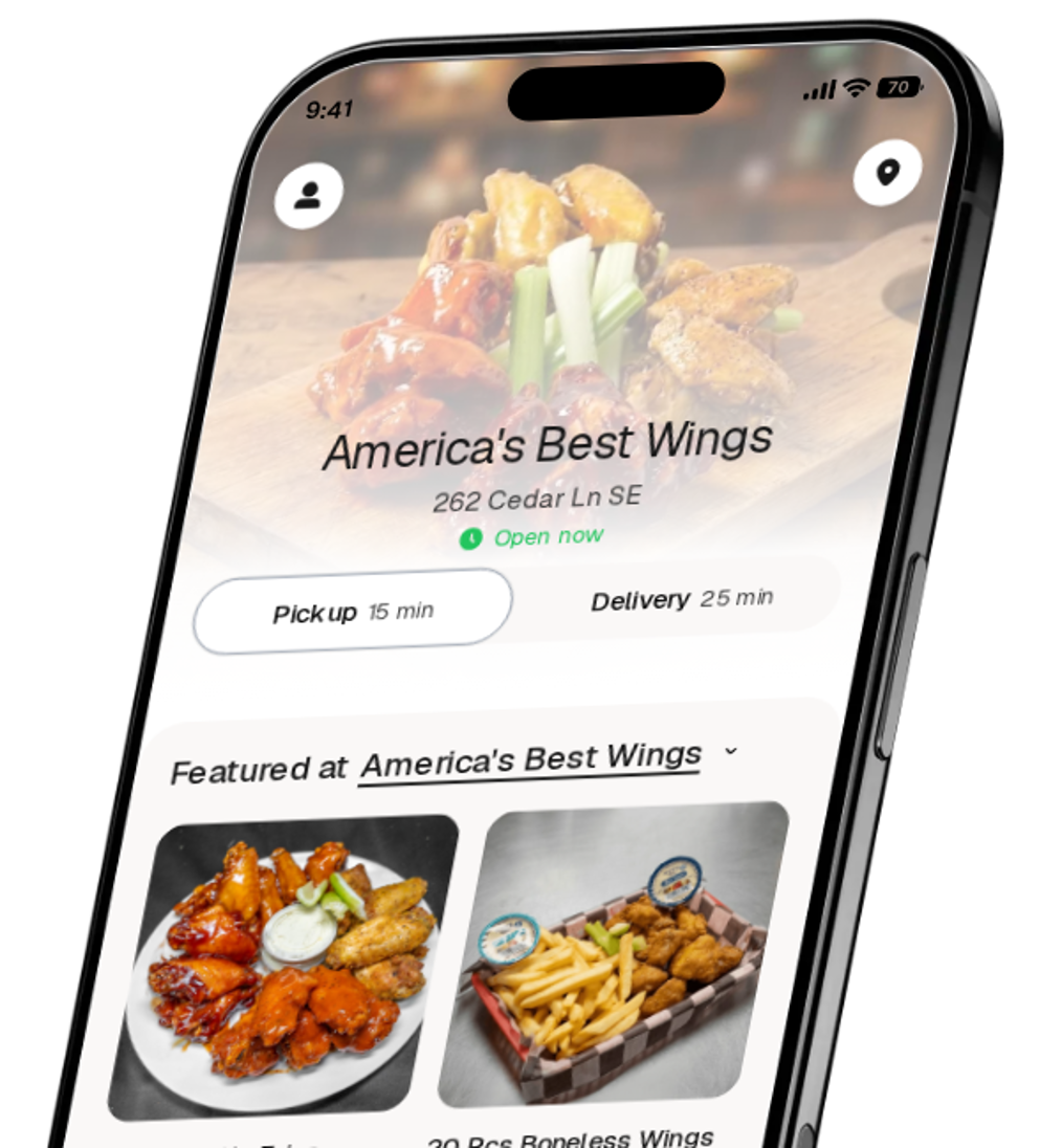 America's Best Wings app preview